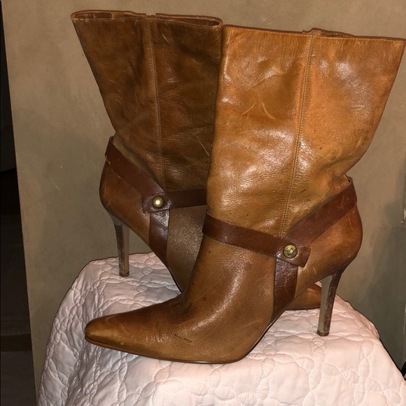 Tan Ankle Boots - Picture 2 of 5